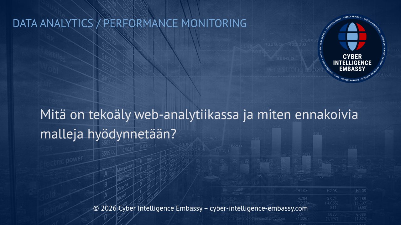 Mitä on tekoäly web-analytiikassa ja miten ennakoivia malleja hyödynnetään?