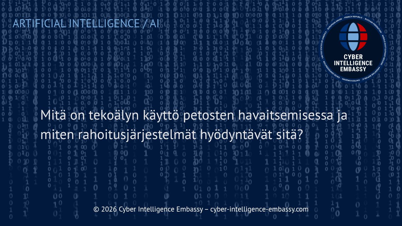Mitä on tekoälyn käyttö petosten havaitsemisessa ja miten rahoitusjärjestelmät hyödyntävät sitä?