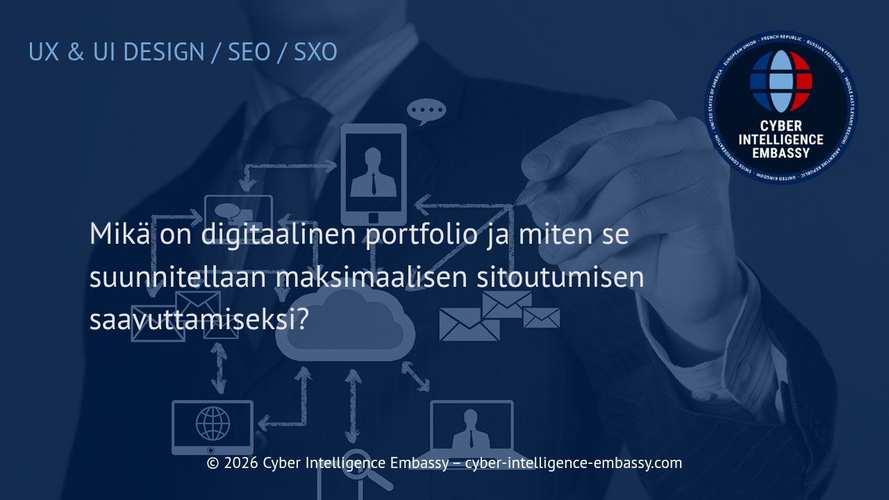 Mikä on digitaalinen portfolio ja miten se suunnitellaan maksimaalisen sitoutumisen saavuttamiseksi?