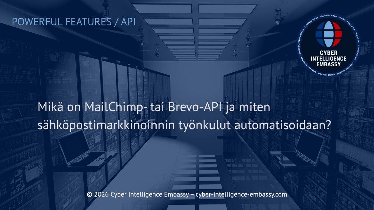Mikä on MailChimp- tai Brevo-API ja miten sähköpostimarkkinoinnin työnkulut automatisoidaan?