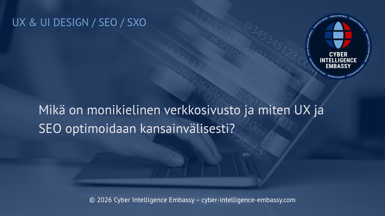 Mikä on monikielinen verkkosivusto ja miten UX ja SEO optimoidaan kansainvälisesti?