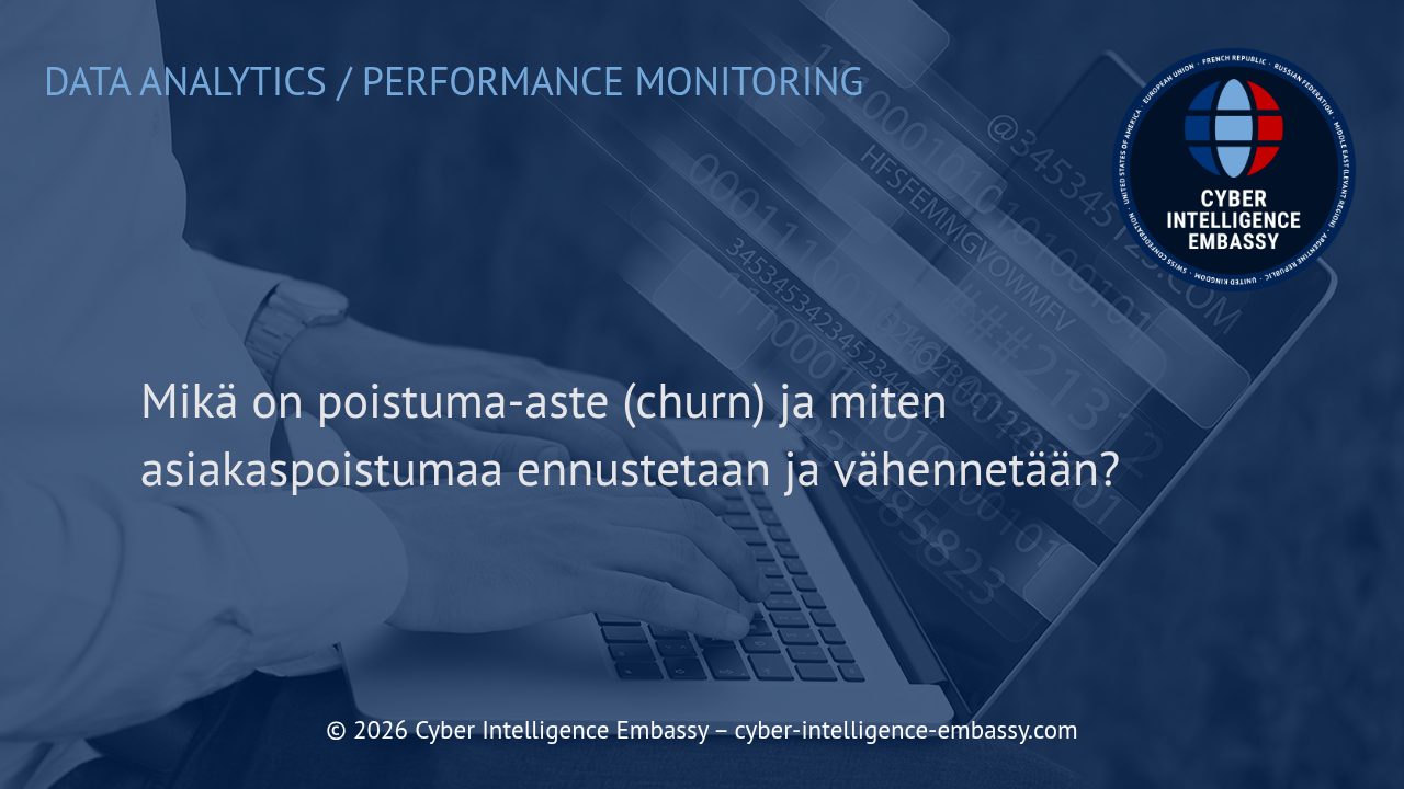Mikä on poistuma-aste (churn) ja miten asiakaspoistumaa ennustetaan ja vähennetään?