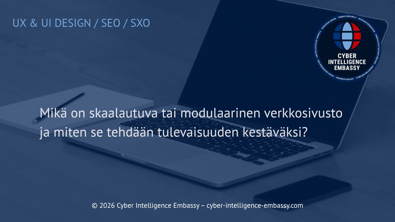 Mikä on skaalautuva tai modulaarinen verkkosivusto ja miten se tehdään tulevaisuuden kestäväksi?