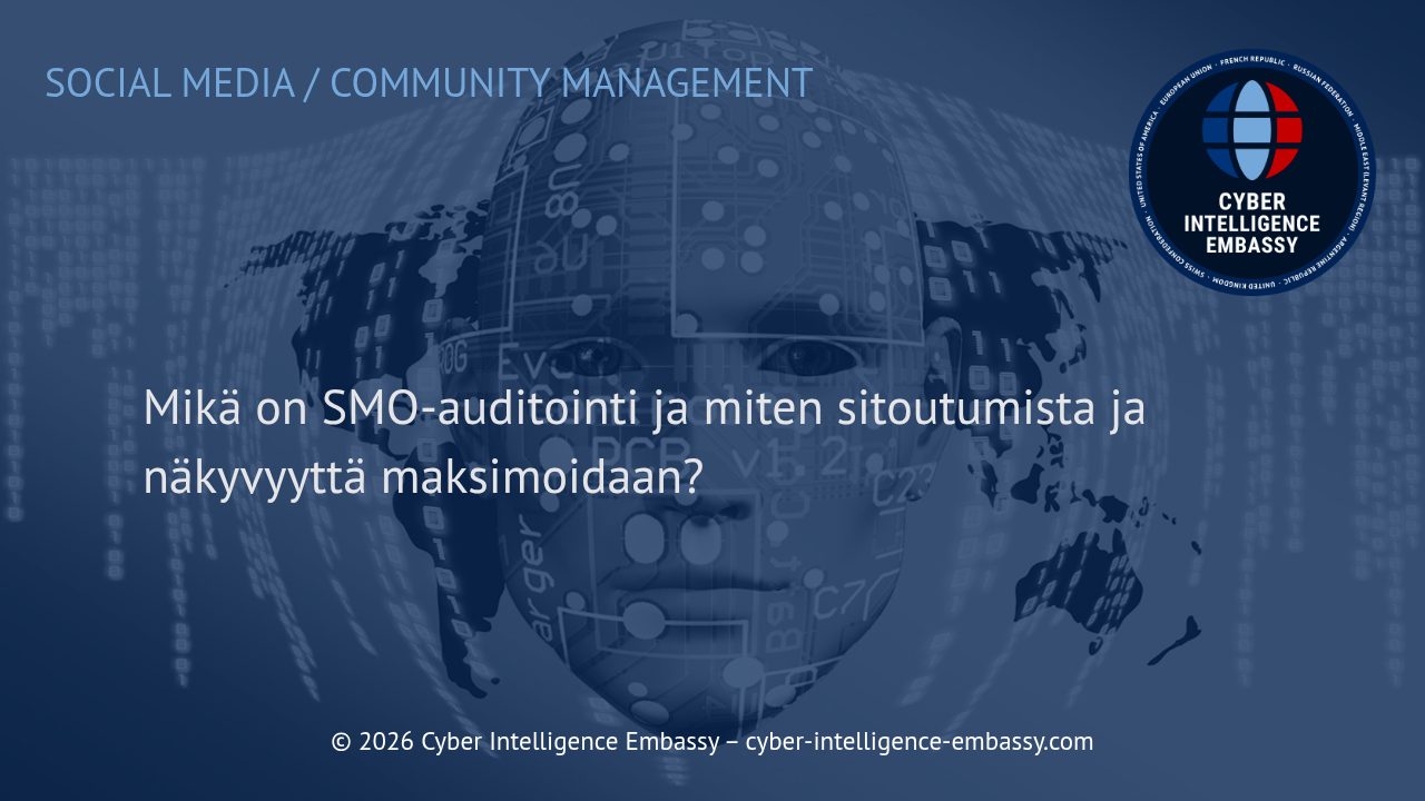 Mikä on SMO-auditointi ja miten sitoutumista ja näkyvyyttä maksimoidaan?