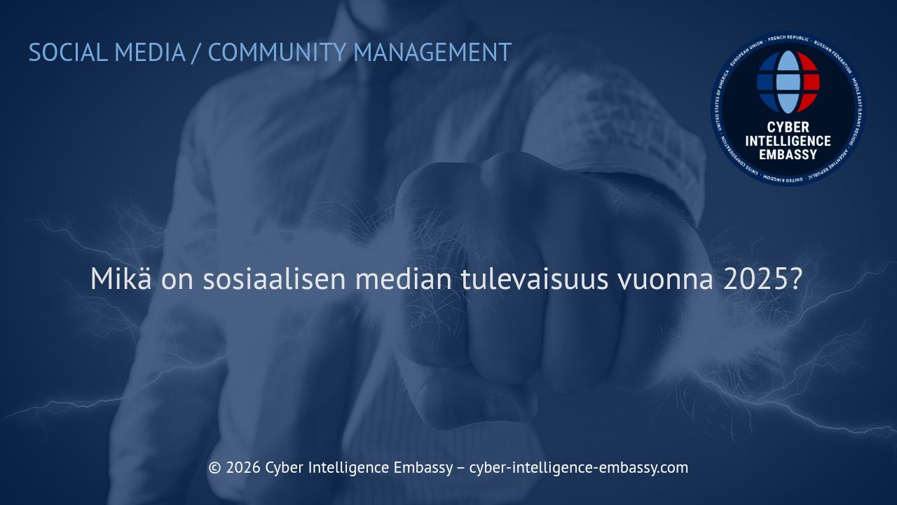 Mikä on sosiaalisen median tulevaisuus vuonna 2025?