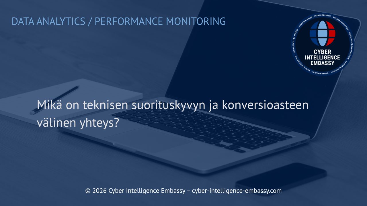 Mikä on teknisen suorituskyvyn ja konversioasteen välinen yhteys?