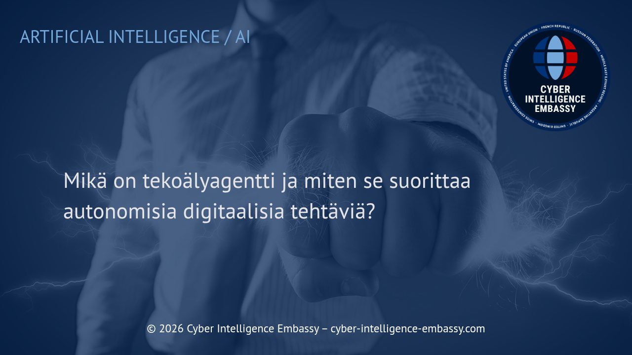 Mikä on tekoälyagentti ja miten se suorittaa autonomisia digitaalisia tehtäviä?
