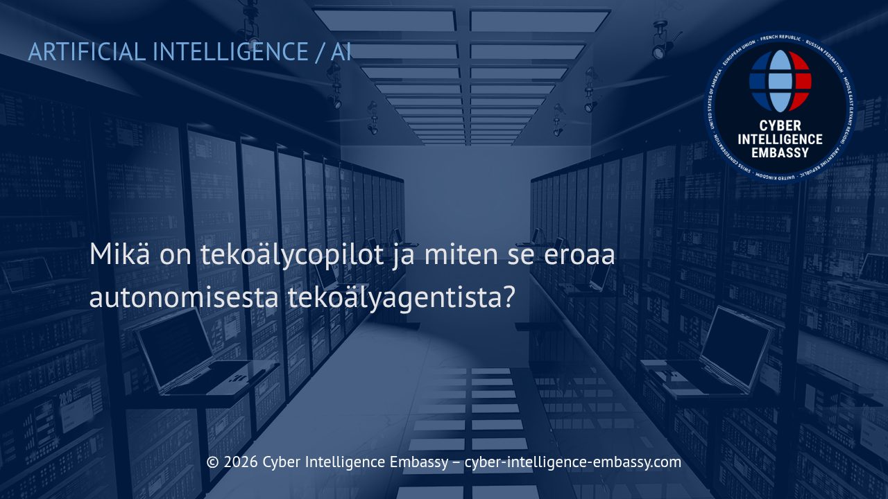 Mikä on tekoälycopilot ja miten se eroaa autonomisesta tekoälyagentista?