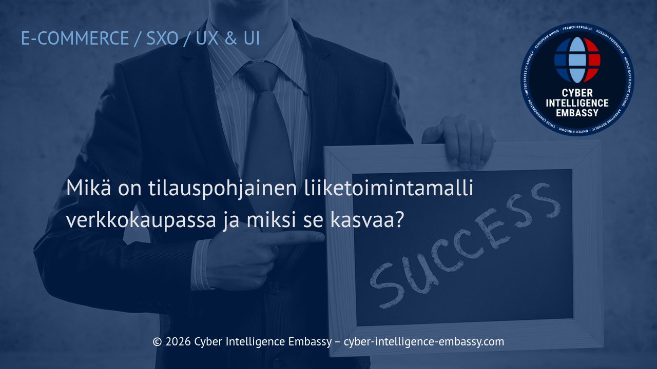 Mikä on tilauspohjainen liiketoimintamalli verkkokaupassa ja miksi se kasvaa?