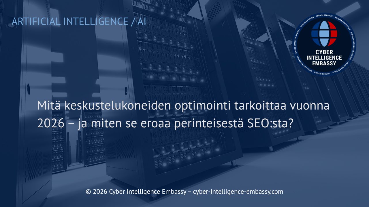 Mitä keskustelukoneiden optimointi tarkoittaa vuonna 2026 – ja miten se eroaa perinteisestä SEO:sta?