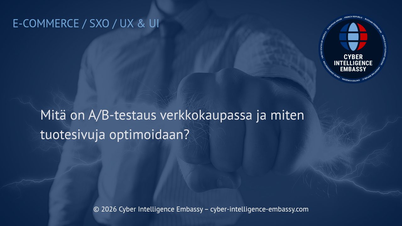 Mitä on A/B-testaus verkkokaupassa ja miten tuotesivuja optimoidaan?