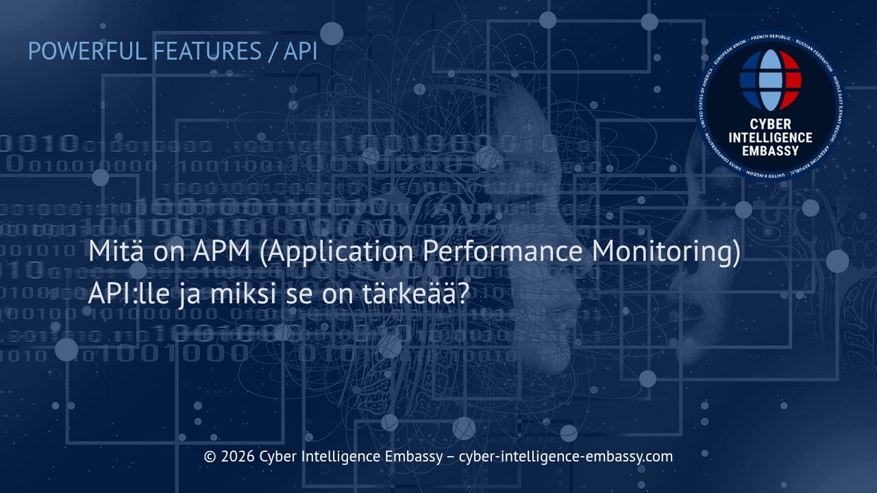 Mitä on APM (Application Performance Monitoring) API:lle ja miksi se on tärkeää?