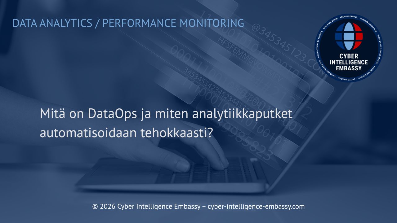 Mitä on DataOps ja miten analytiikkaputket automatisoidaan tehokkaasti?