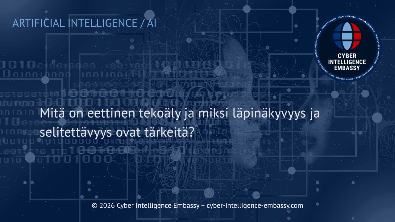 Mitä on eettinen tekoäly ja miksi läpinäkyvyys ja selitettävyys ovat tärkeitä?