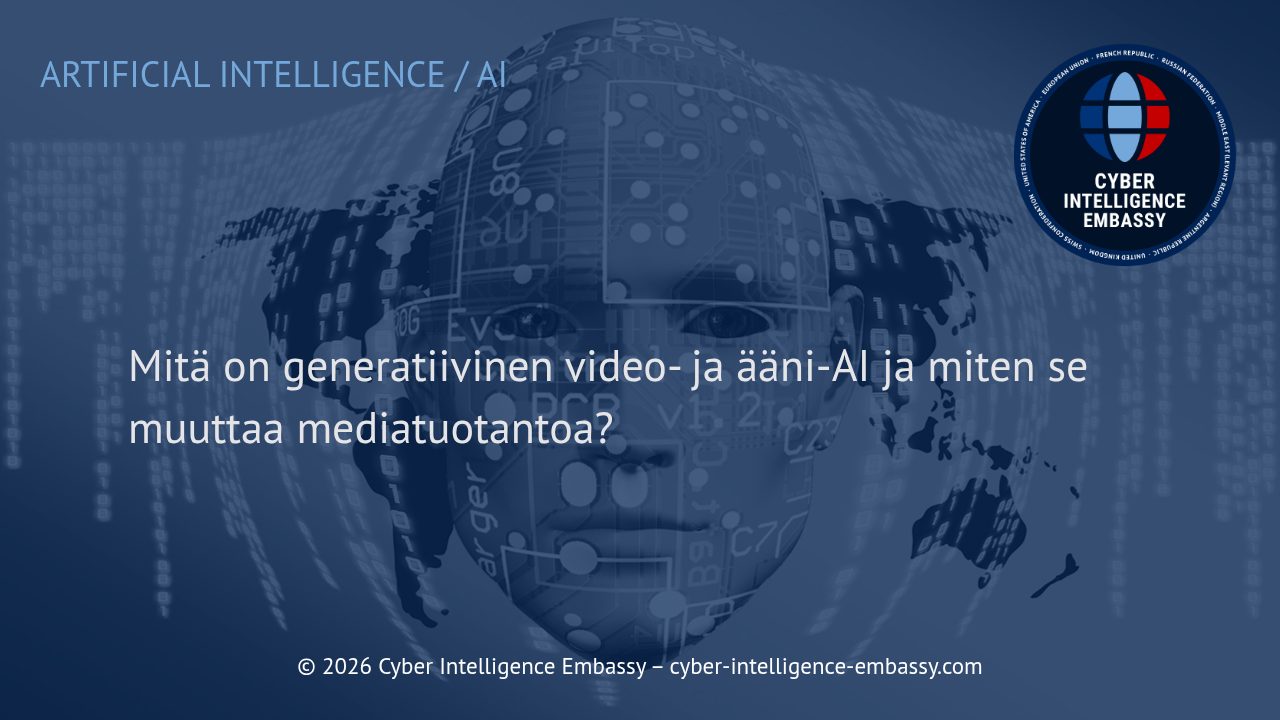Mitä on generatiivinen video- ja ääni-AI ja miten se muuttaa mediatuotantoa?