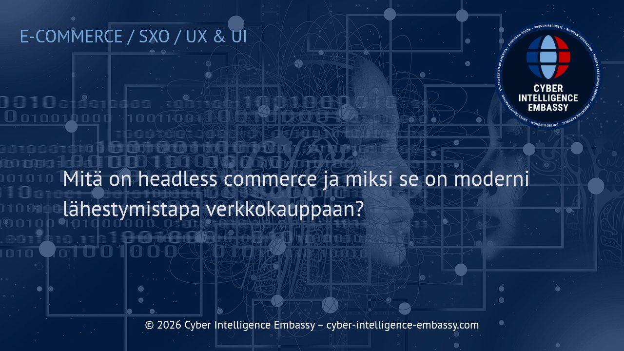 Mitä on headless commerce ja miksi se on moderni lähestymistapa verkkokauppaan?