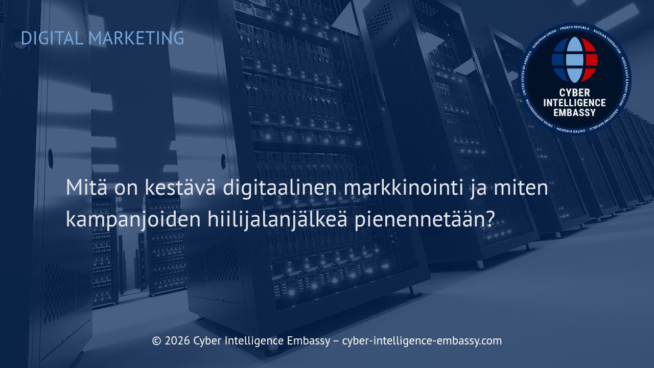 Mitä on kestävä digitaalinen markkinointi ja miten kampanjoiden hiilijalanjälkeä pienennetään?
