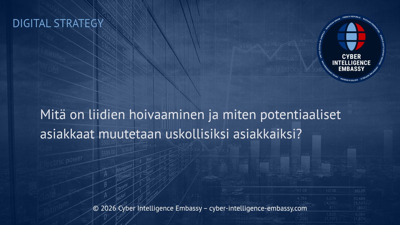 Mitä on liidien hoivaaminen ja miten potentiaaliset asiakkaat muutetaan uskollisiksi asiakkaiksi?