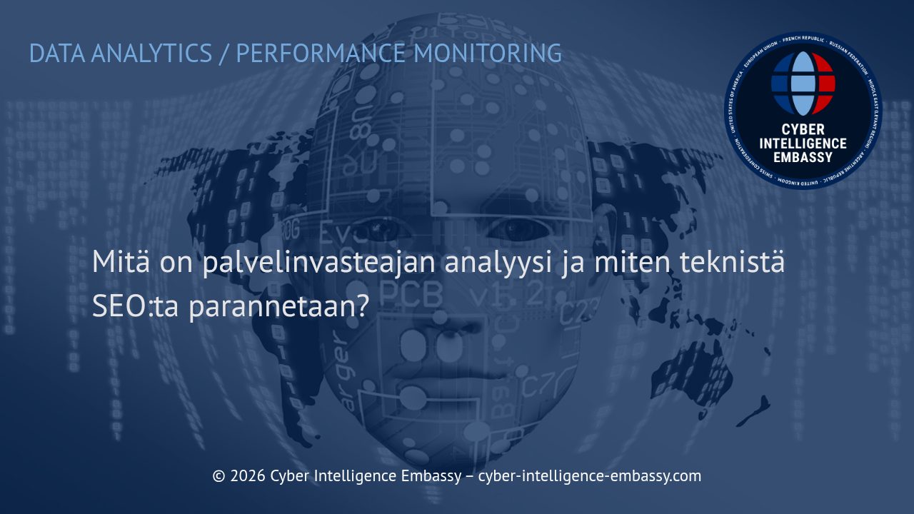Mitä on palvelinvasteajan analyysi ja miten teknistä SEO:ta parannetaan?
