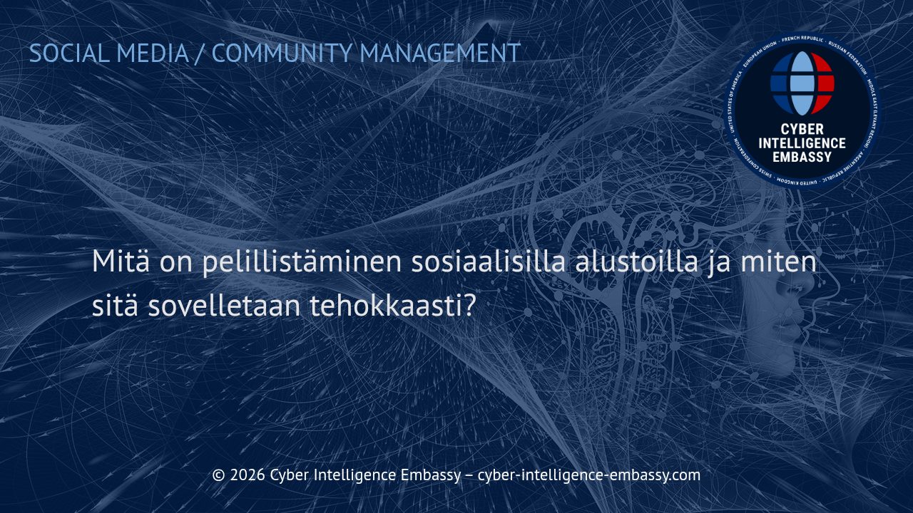 Mitä on pelillistäminen sosiaalisilla alustoilla ja miten sitä sovelletaan tehokkaasti?