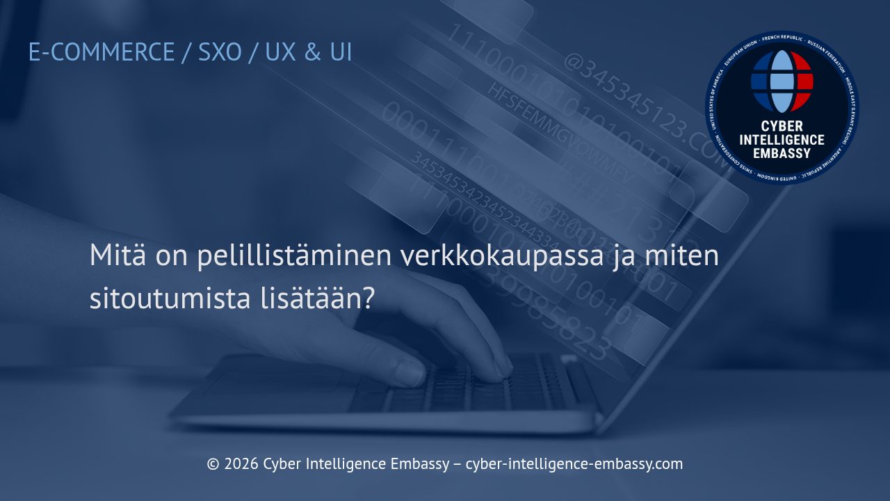 Mitä on pelillistäminen verkkokaupassa ja miten sitoutumista lisätään?