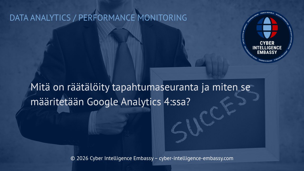 Mitä on räätälöity tapahtumaseuranta ja miten se määritetään Google Analytics 4:ssa?