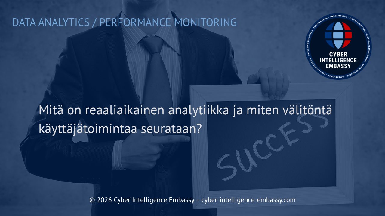 Mitä on reaaliaikainen analytiikka ja miten välitöntä käyttäjätoimintaa seurataan?