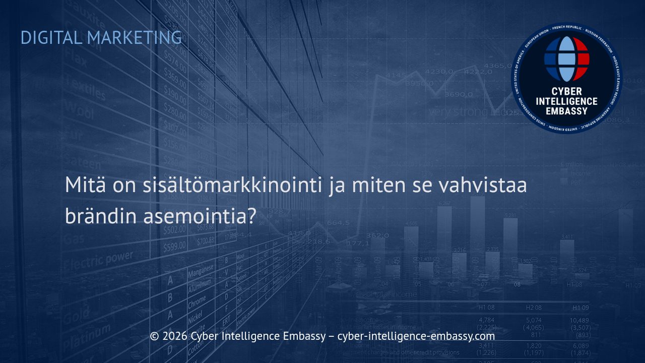 Mitä on sisältömarkkinointi ja miten se vahvistaa brändin asemointia?