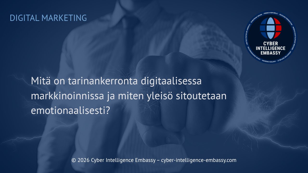 Mitä on tarinankerronta digitaalisessa markkinoinnissa ja miten yleisö sitoutetaan emotionaalisesti?