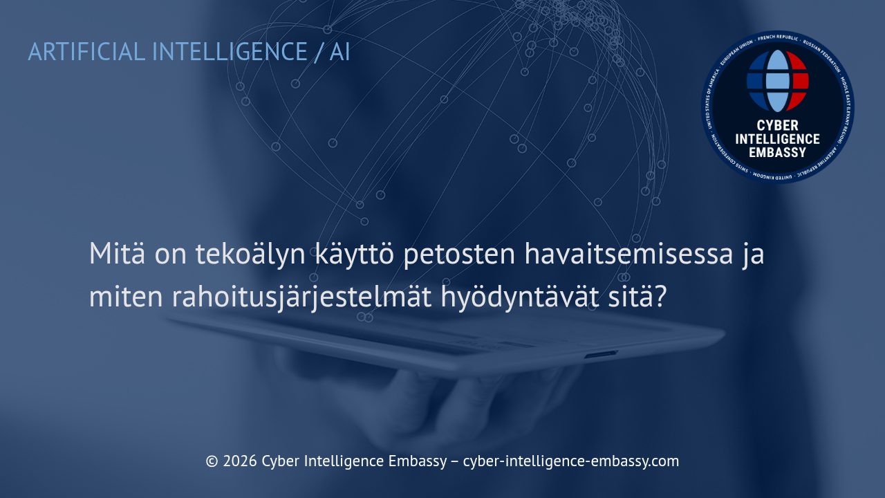 Mitä on tekoälyn käyttö petosten havaitsemisessa ja miten rahoitusjärjestelmät hyödyntävät sitä?