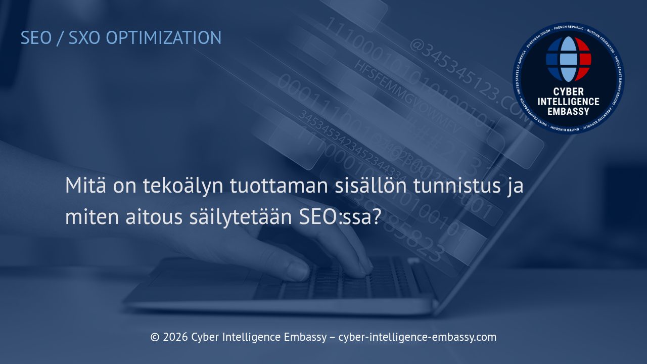 Mitä on tekoälyn tuottaman sisällön tunnistus ja miten aitous säilytetään SEO:ssa?