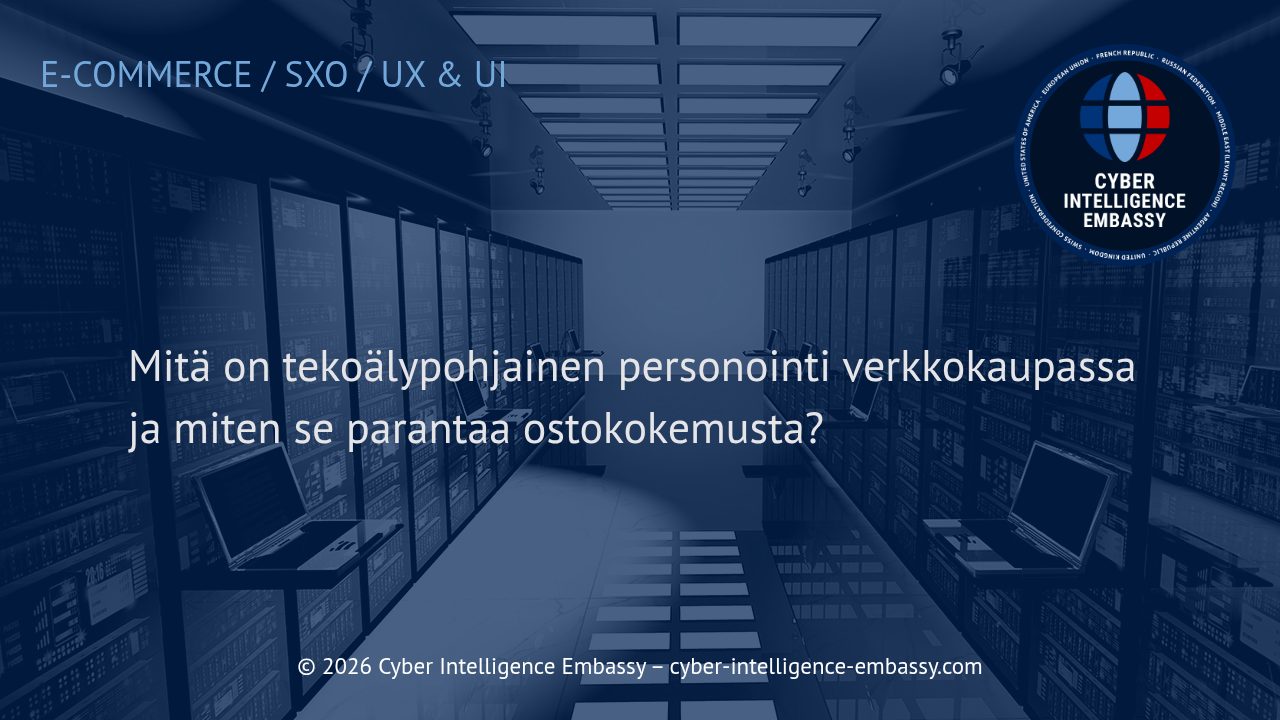 Mitä on tekoälypohjainen personointi verkkokaupassa ja miten se parantaa ostokokemusta?