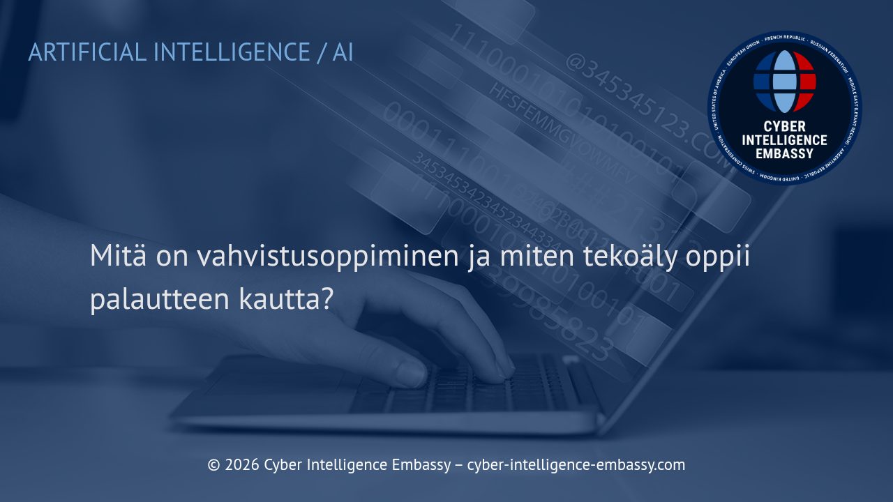 Mitä on vahvistusoppiminen ja miten tekoäly oppii palautteen kautta?