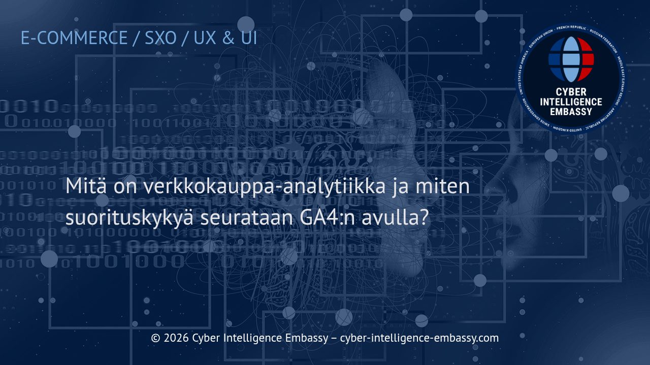 Mitä on verkkokauppa-analytiikka ja miten suorituskykyä seurataan GA4:n avulla?