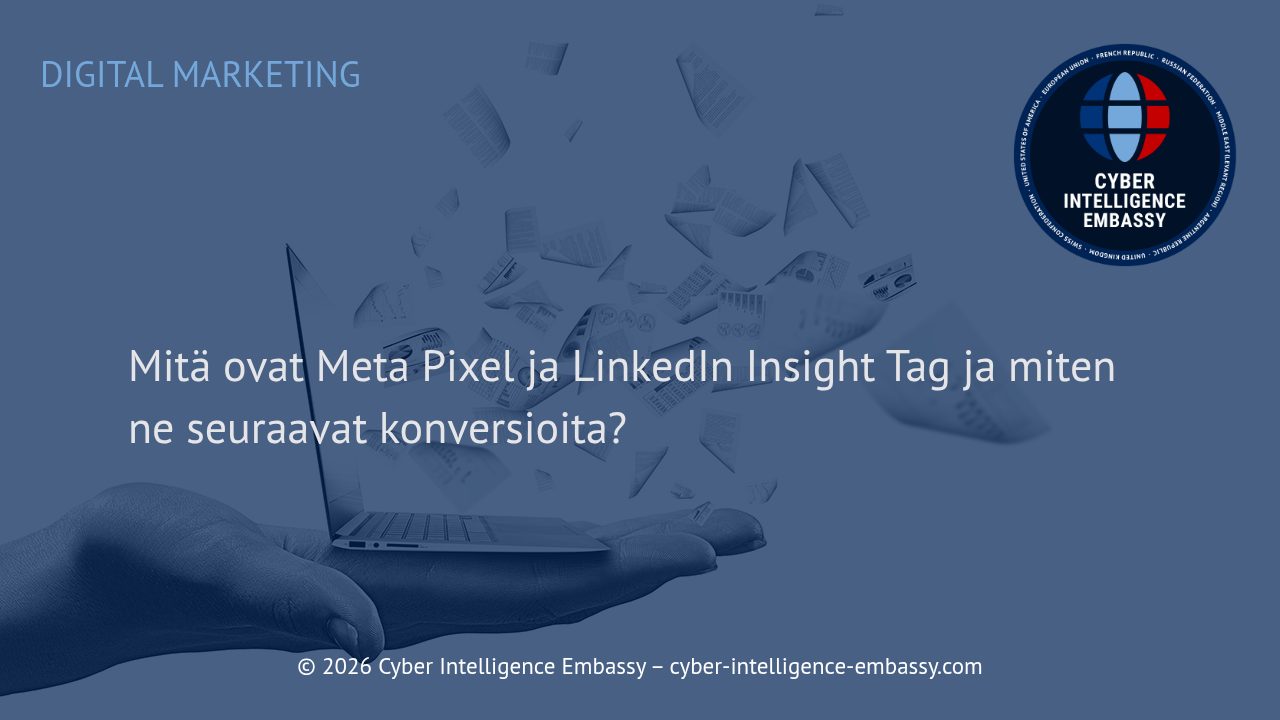 Mitä ovat Meta Pixel ja LinkedIn Insight Tag ja miten ne seuraavat konversioita?