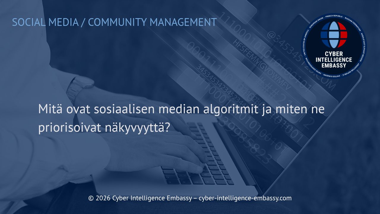Mitä ovat sosiaalisen median algoritmit ja miten ne priorisoivat näkyvyyttä?
