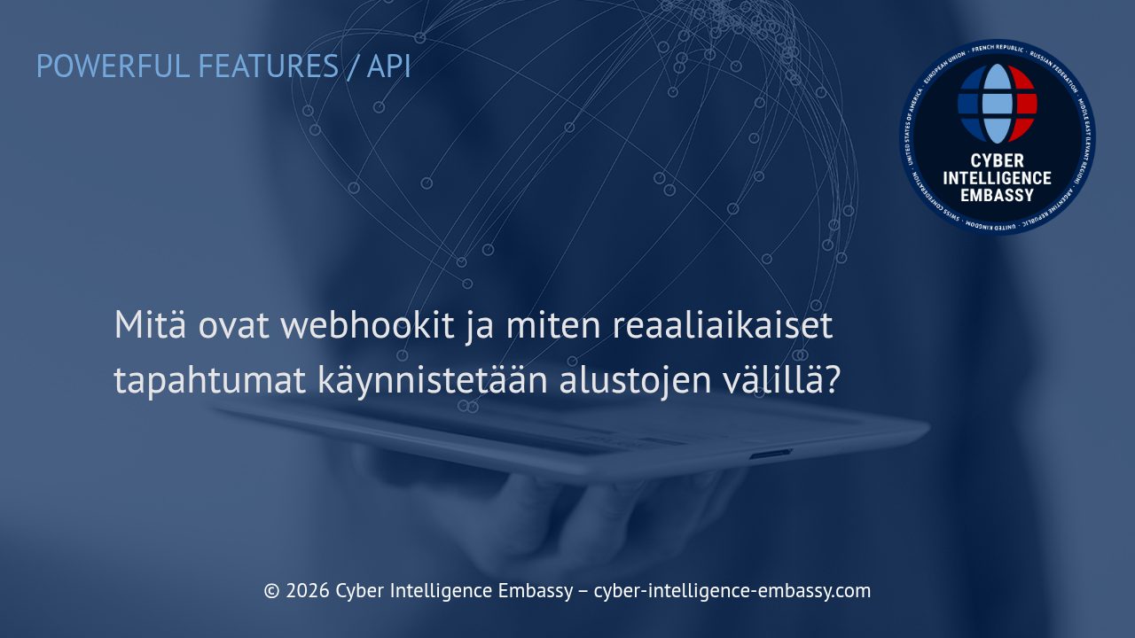 Mitä ovat webhookit ja miten reaaliaikaiset tapahtumat käynnistetään alustojen välillä?
