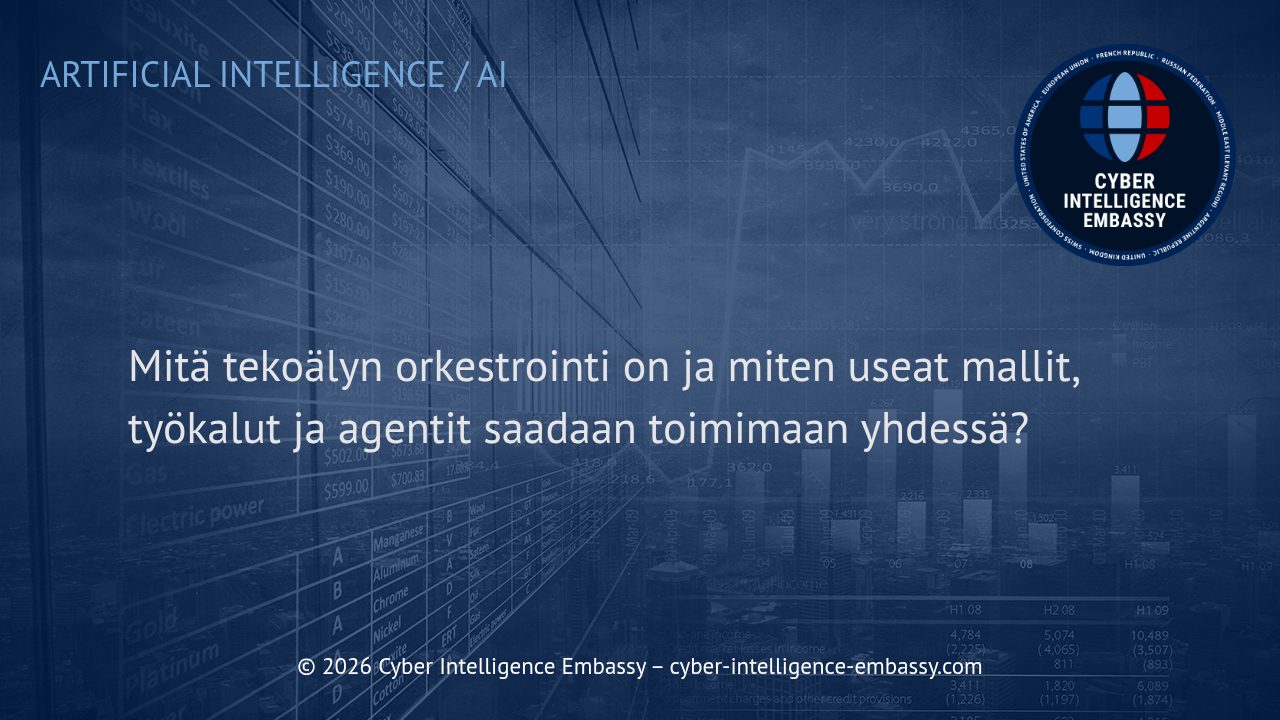 Mitä tekoälyn orkestrointi on ja miten useat mallit, työkalut ja agentit saadaan toimimaan yhdessä?