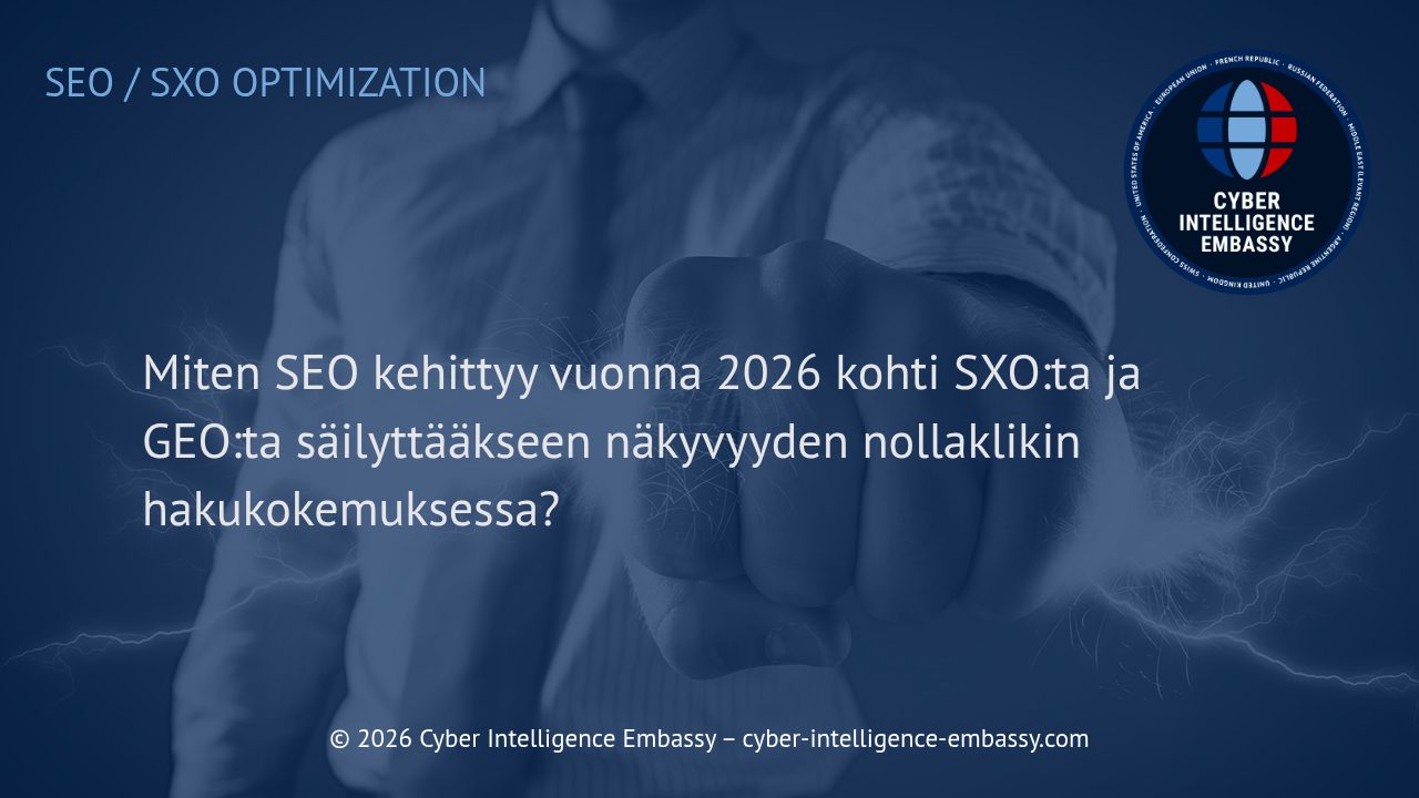 Miten SEO kehittyy vuonna 2026 kohti SXO:ta ja GEO:ta säilyttääkseen näkyvyyden nollaklikin hakukokemuksessa?