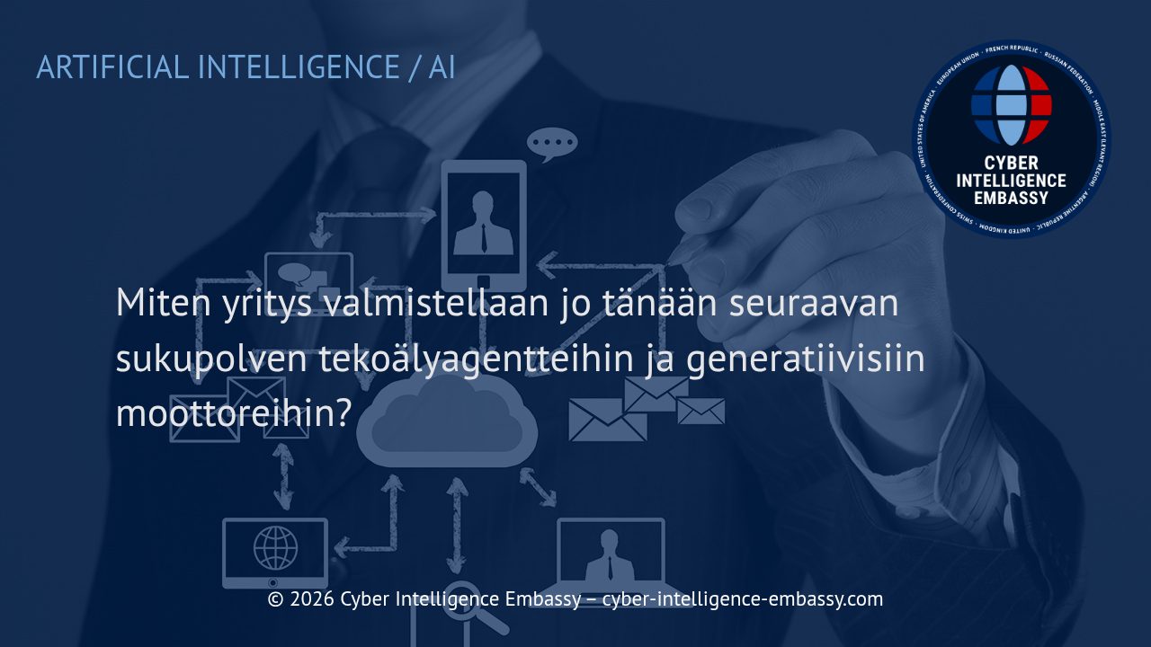 Miten yritys valmistellaan jo tänään seuraavan sukupolven tekoälyagentteihin ja generatiivisiin moottoreihin?