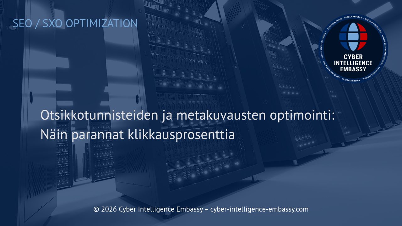 Otsikkotunnisteiden ja metakuvausten optimointi: Näin parannat klikkausprosenttia