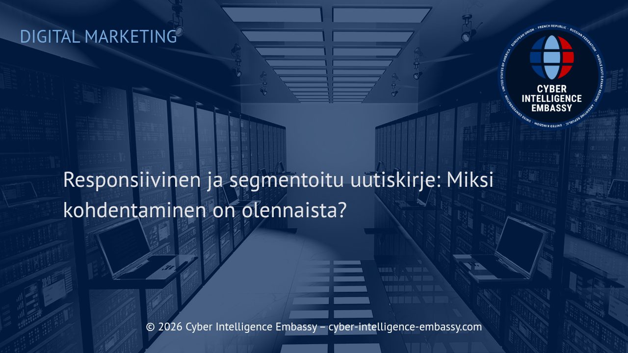 Responsiivinen ja segmentoitu uutiskirje: Miksi kohdentaminen on olennaista?
