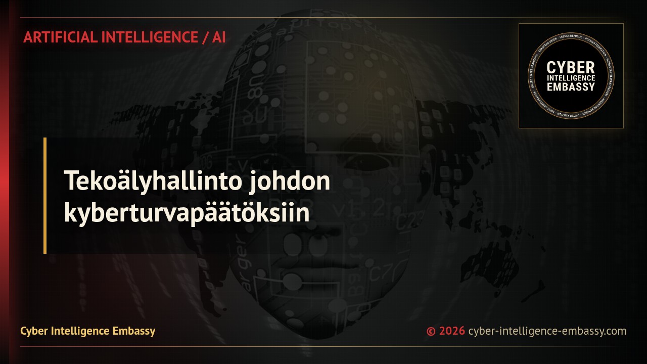 Tekoälyhallinto johdon kyberturvapäätöksiin