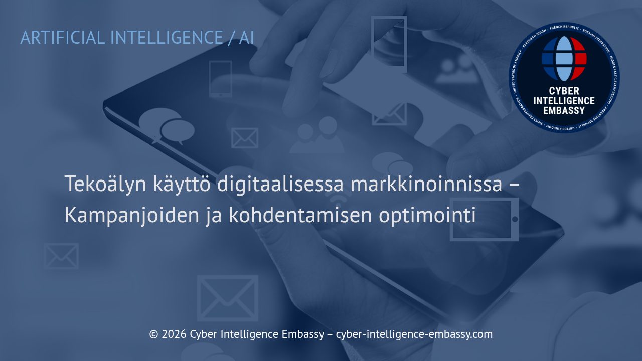 Tekoälyn käyttö digitaalisessa markkinoinnissa – Kampanjoiden ja kohdentamisen optimointi