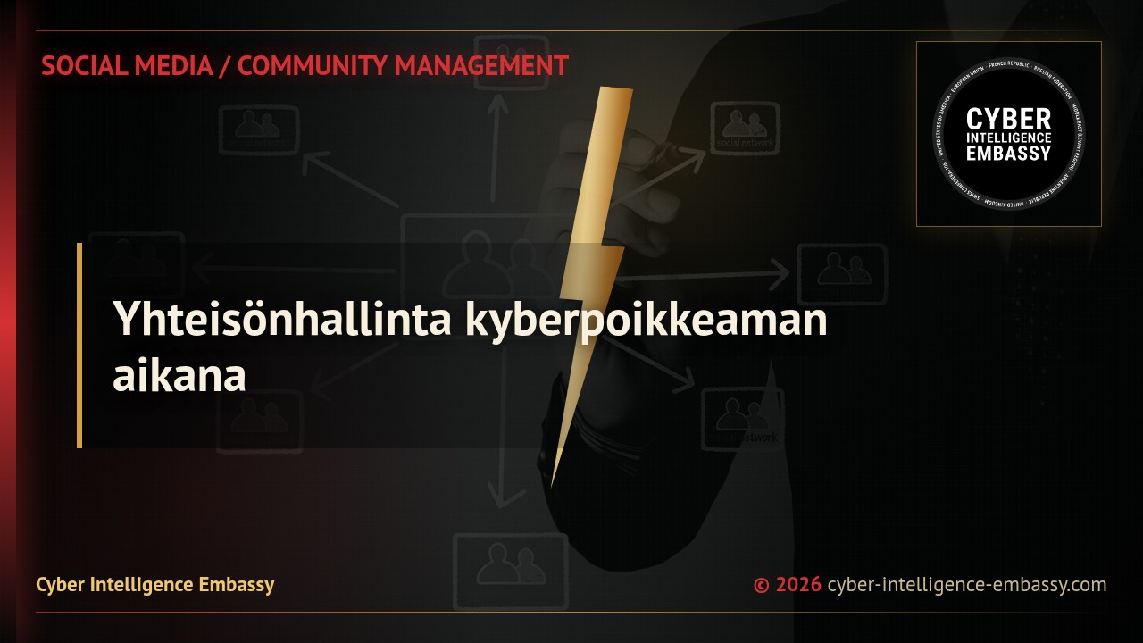 Yhteisönhallinta kyberpoikkeaman aikana