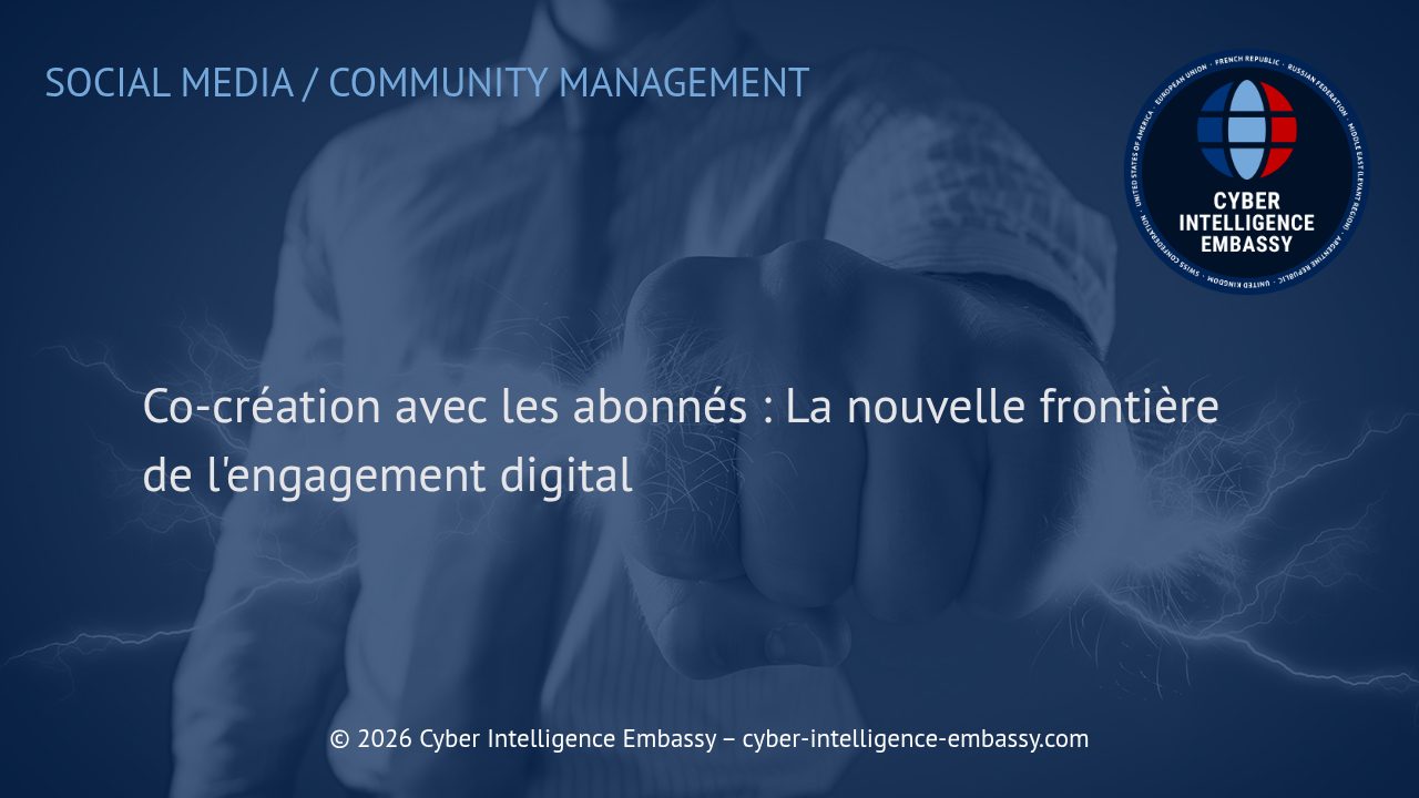 Co-création avec les abonnés : La nouvelle frontière de l'engagement digital