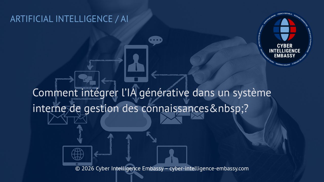 Comment intégrer l’IA générative dans un système interne de gestion des connaissances&nbsp;?