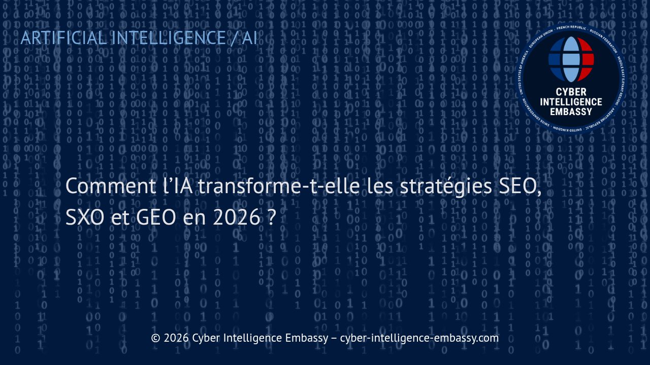 Comment l’IA transforme-t-elle les stratégies SEO, SXO et GEO en 2026 ?