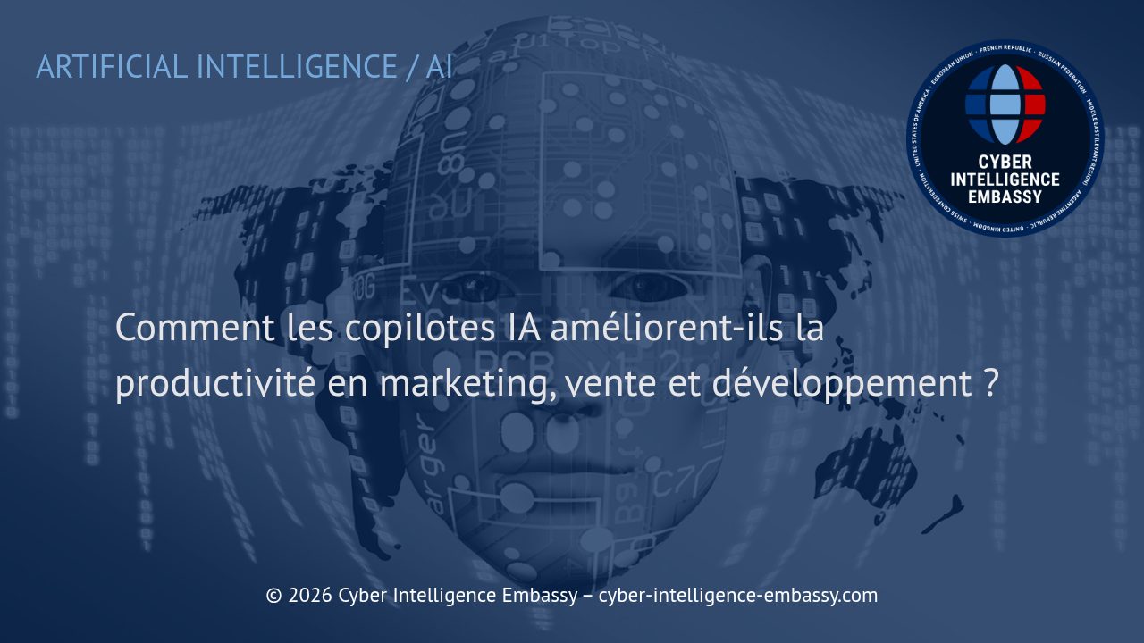 Comment les copilotes IA améliorent-ils la productivité en marketing, vente et développement ?