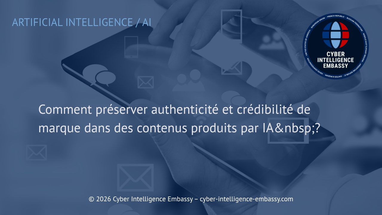 Comment préserver authenticité et crédibilité de marque dans des contenus produits par IA&nbsp;?